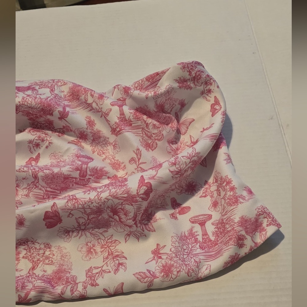 Beginning Boutique Satin Top in Light Pink